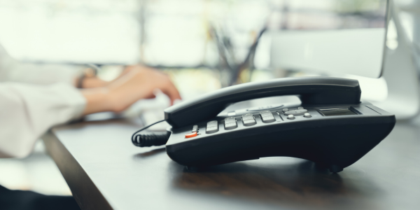 onsite phone system in office